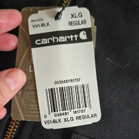 Carhartt Black Vest - Picture 2 of 3